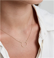 Halskette Ginger Dame Giotto in Gelbgold GIR-921CL - GIR-921CL